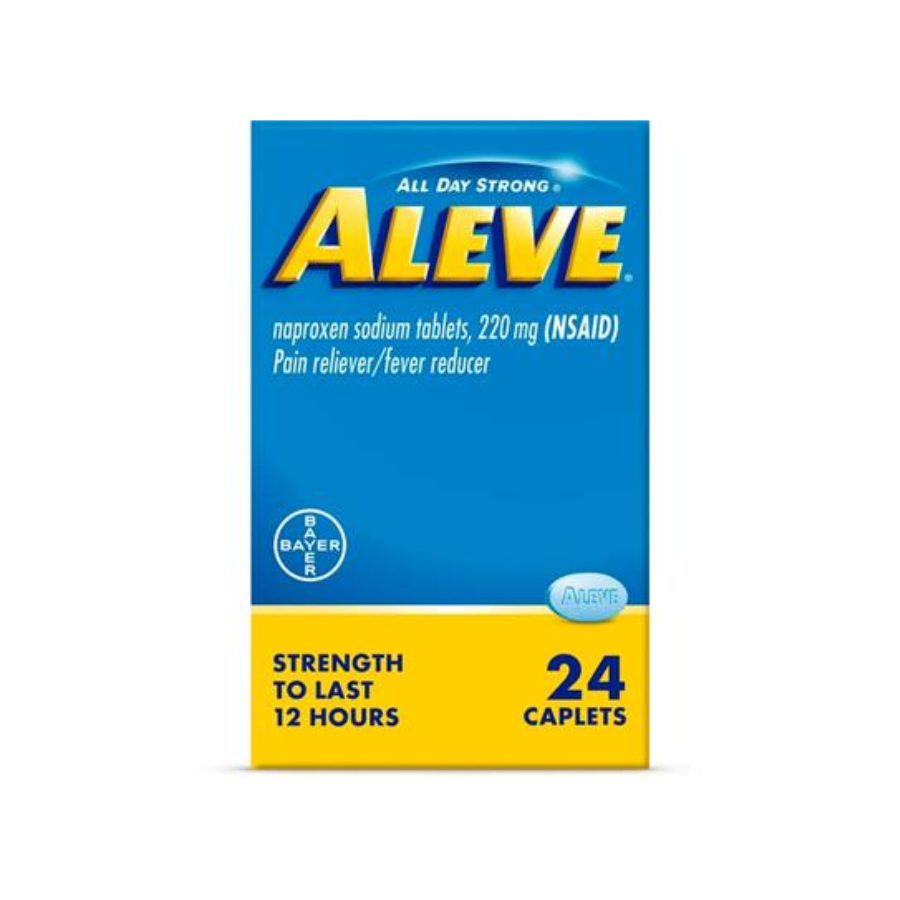 Aleve All Day Strong Pain Analgésico y  Reductor de fiebre 220 Mg