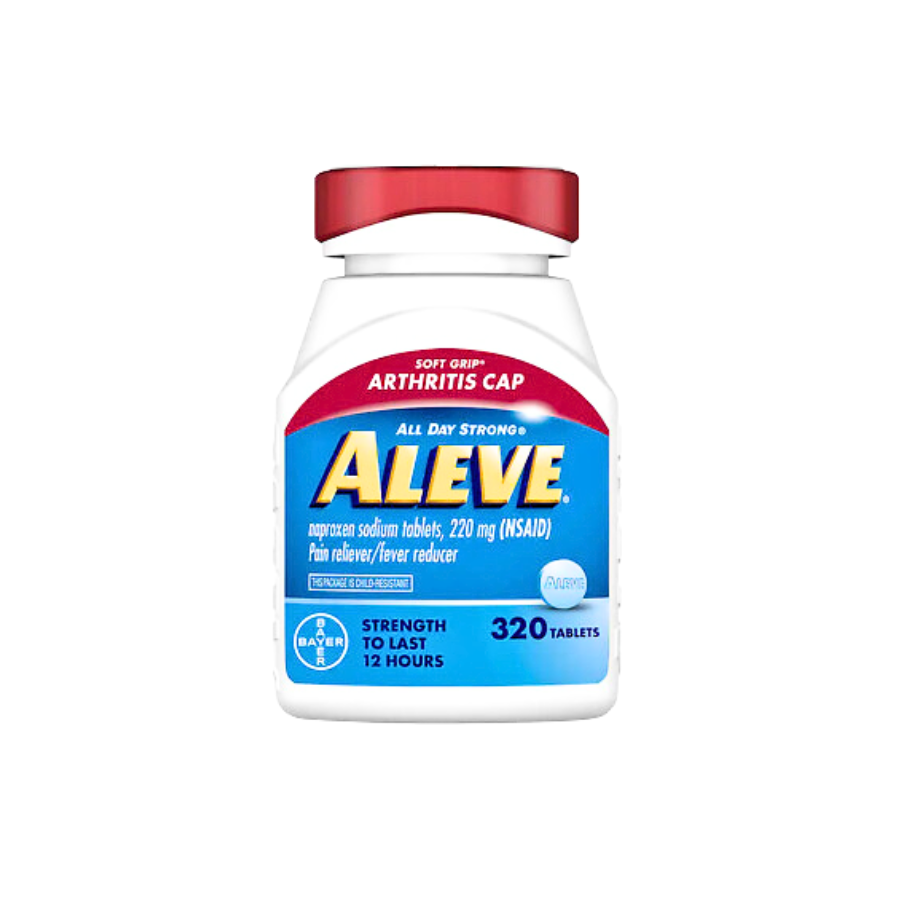 ALEVE Analgésico con cápsula para artritis de naproxeno sódico de 220 mg (320 Tablets)