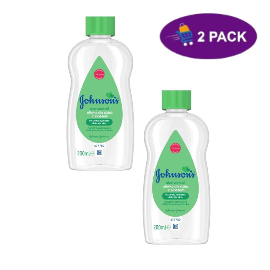 Johnson’s Baby Aceite Aloe Vera (300 Ml) 2 x $8.00