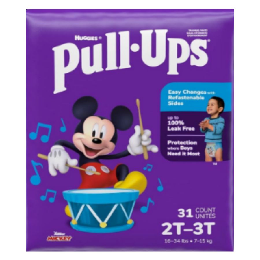 Huggies Pull Ups Pañal de Entrenamiento para Niño 3T-4T (31 piezas) $20.00