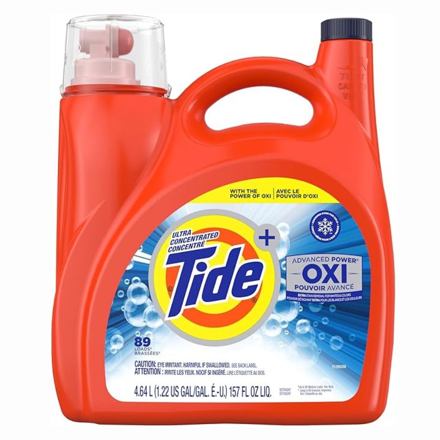 Tide Free & Gentle Liquid Laundry Detergente de 89 loads  (157 Oz) 4.64Litros $32.00