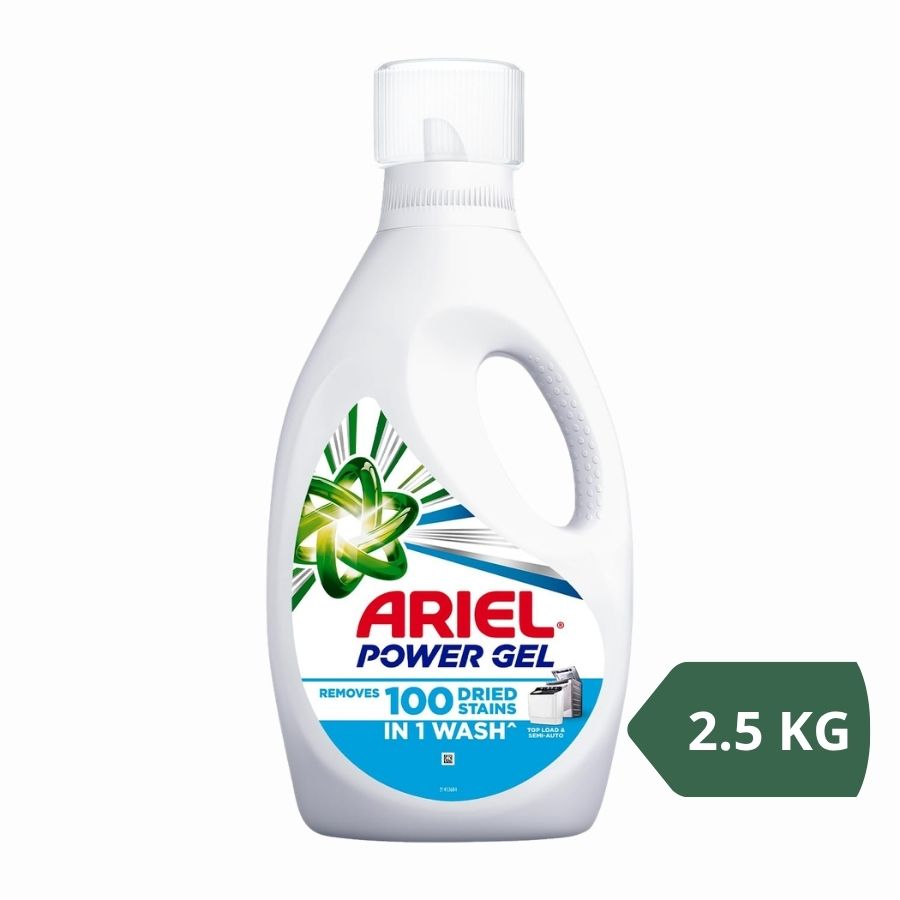 Ariel Detergente Líquido Power Gel (2.5kg)$8.00