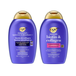 OGX Shampoo & Conditioner Biotin & Collagen Thick & Full (385 ml)