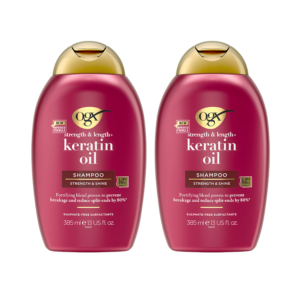 OGX Shampoo & Conditioner  Anti-breakage Keratin Oil (385 ml)